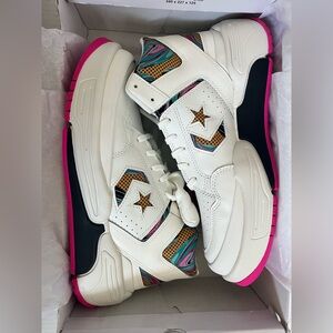 Converse - Weapon CX MID - A00437C - VINTAGE WHITE/PRIME PINK/BLACK Size 9 9.5